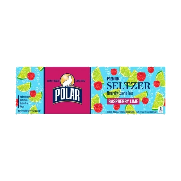 Seltzer Raspberry Lime