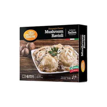 Cheese Mushroom Ravioli