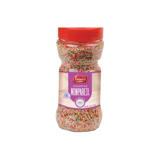 Assorted Nonpareils Sprinkles