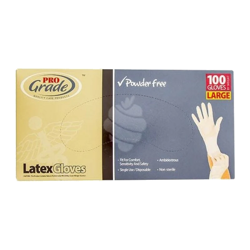 Gloves Latex Large