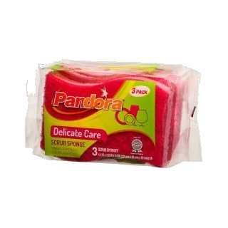 Sponges Delicate Duty Pink 3 pk