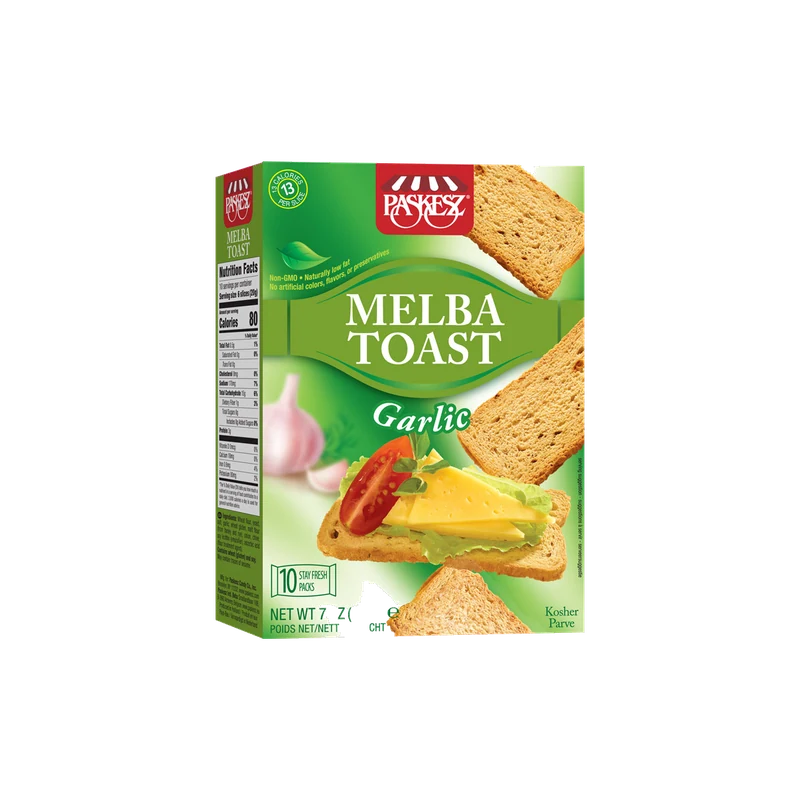 Melba Toast Roasted Garlic