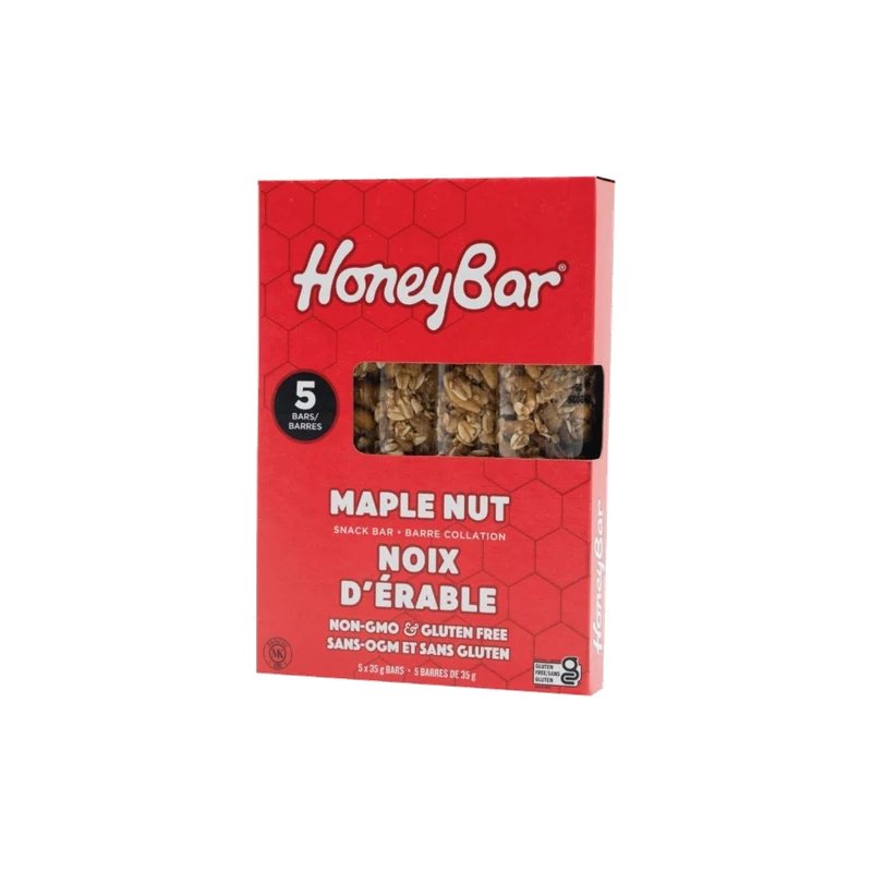Honey Bars Maple Nut