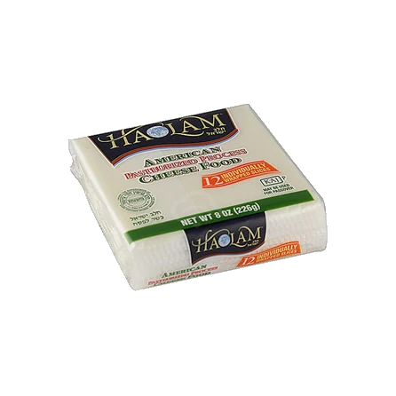 White American Cheese Slices