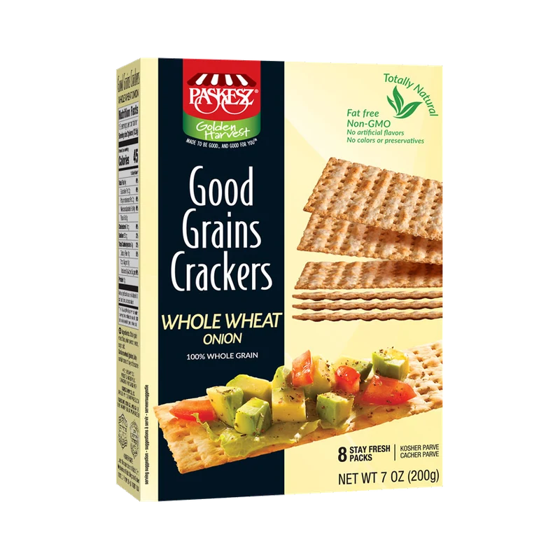 Whole Wheat Onion Crackers