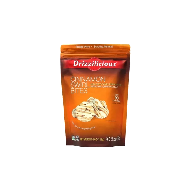 Drizzilicious Bites Cinnamon Swirl