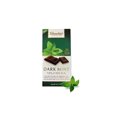 Dark Chocolate Mint 72%