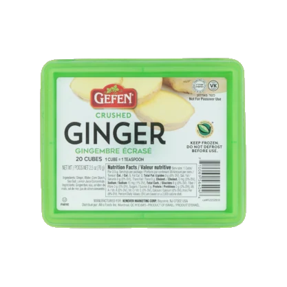 Crushed Ginger Cubes