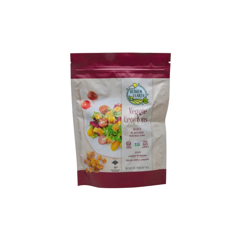 Plantain Veggie Croutons