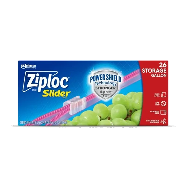 Ziploc Storage gal Slider