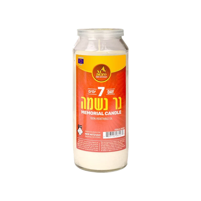 7 Day Candle Plastic