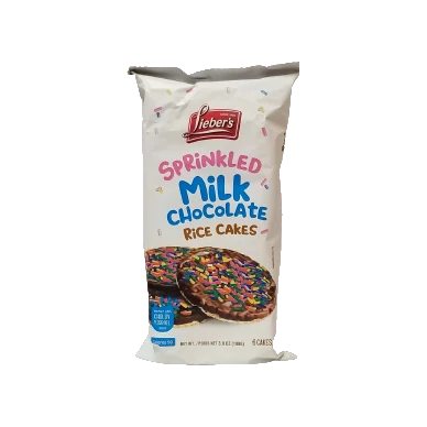 Rice Cake Coated Sprinkled