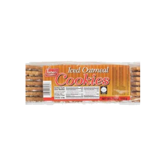 Iced Oatmeal Cookies
