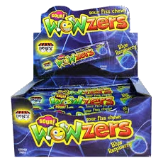 Wowzers Sour Chews Raspberry