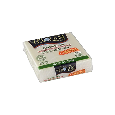 White American Cheese Slices