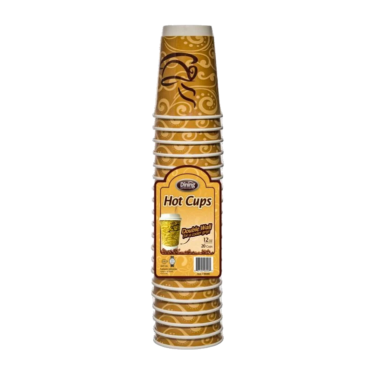Hot Cups Double Wall 12 oz