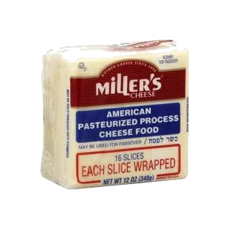 White American Cheese Slices