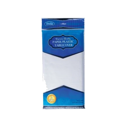 54 X 108 White Tablecloth