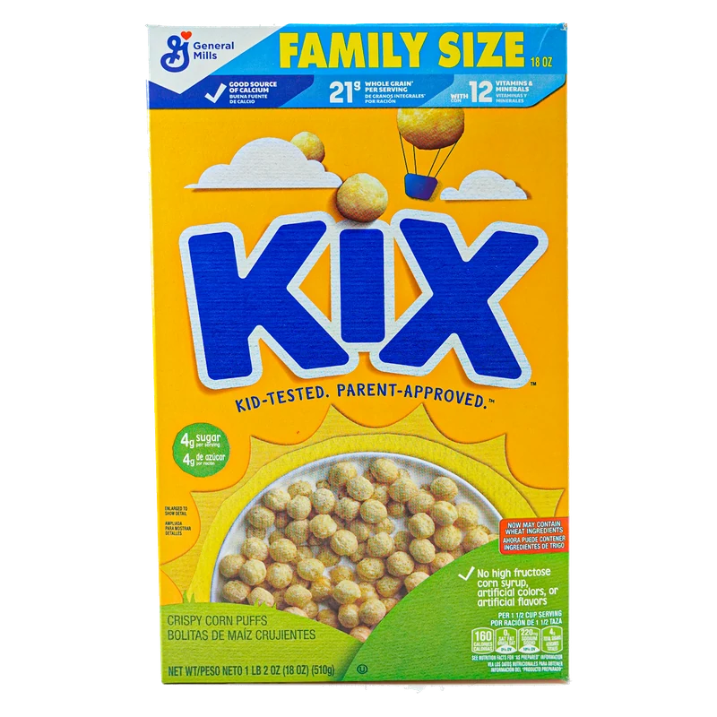Kix Corn Puff Cereal