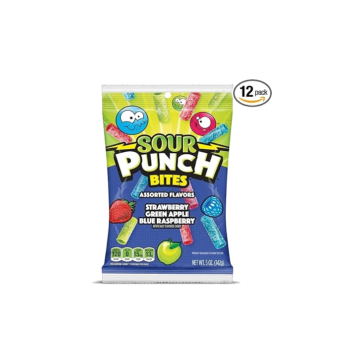 Sour Punch Bites Assorted
