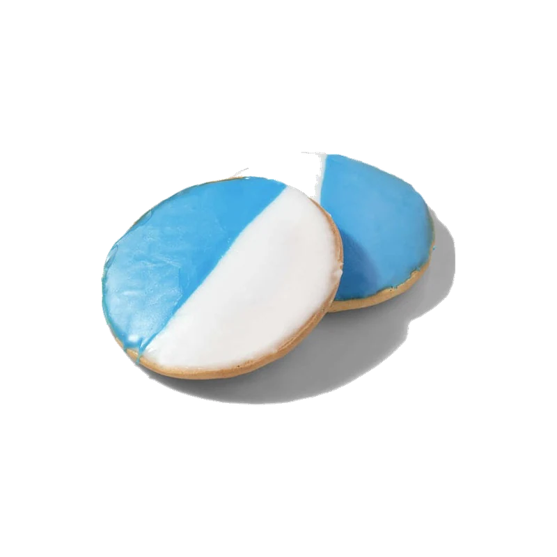 Blue & White Cookies