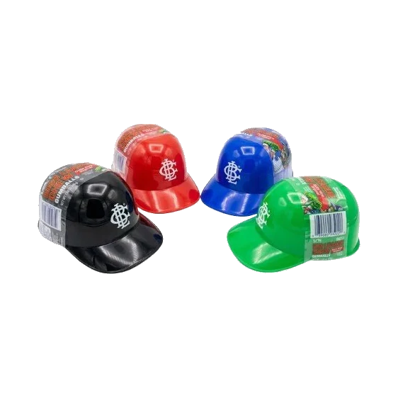 Helment with Gum Balls