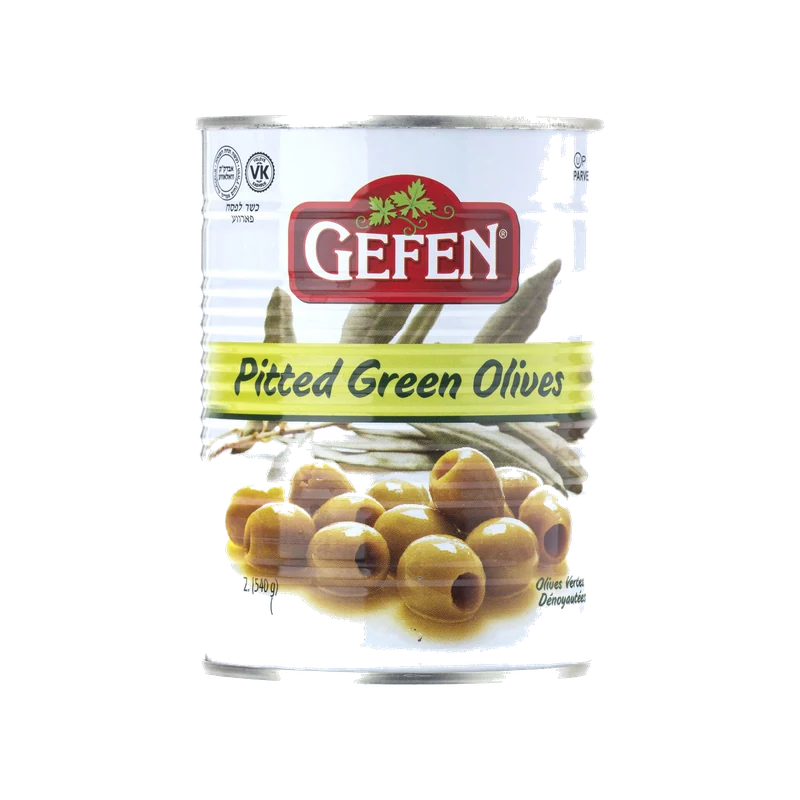 Gefen Green Pitted Olives