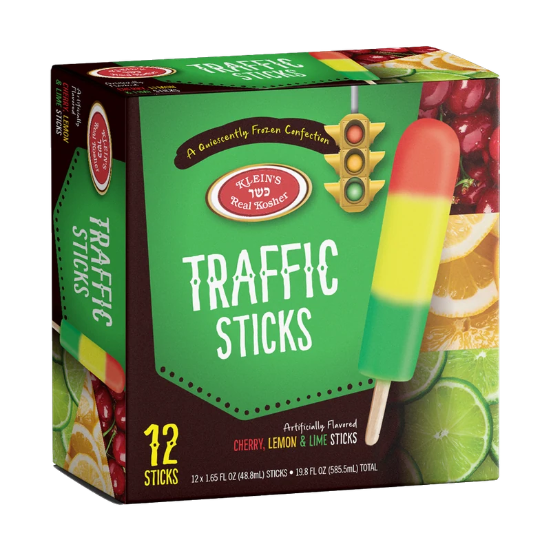 Traffic Sticks Ice Pops