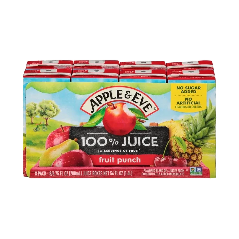 Fruit Punch Juice Boxes