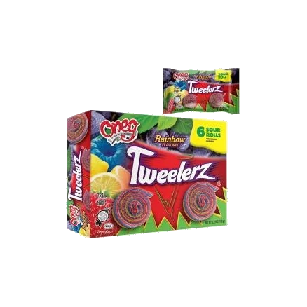Tweelerz Sour Rolls Rainbow
