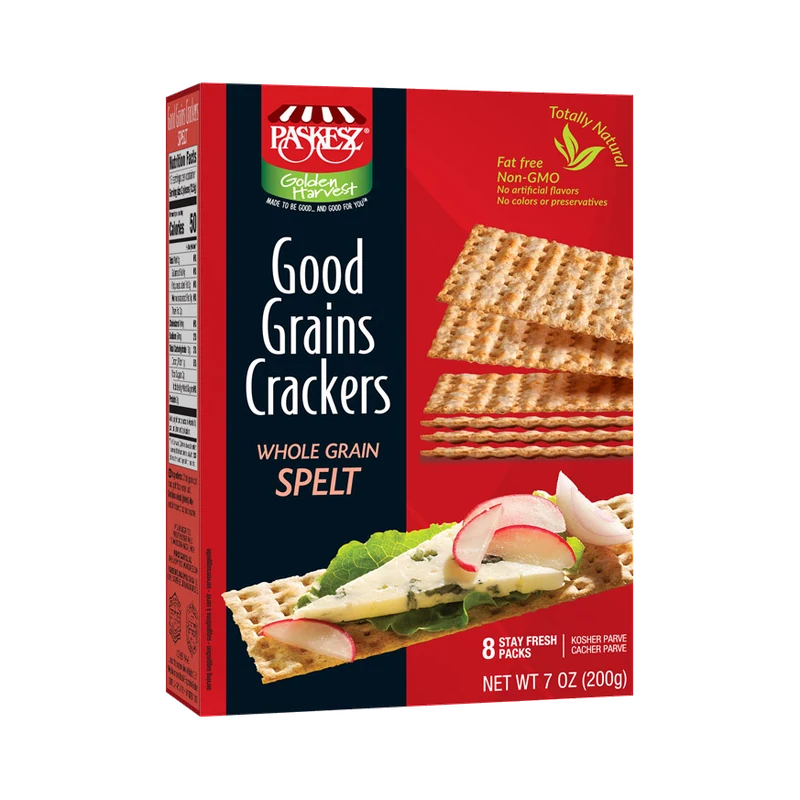 Whole Grain Spelt Crackers