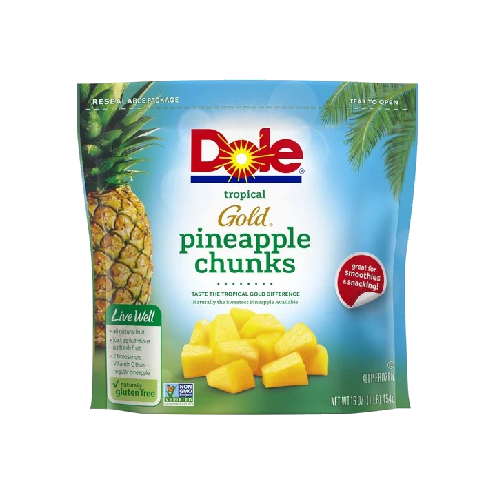 Frozen Pineapple Chunks