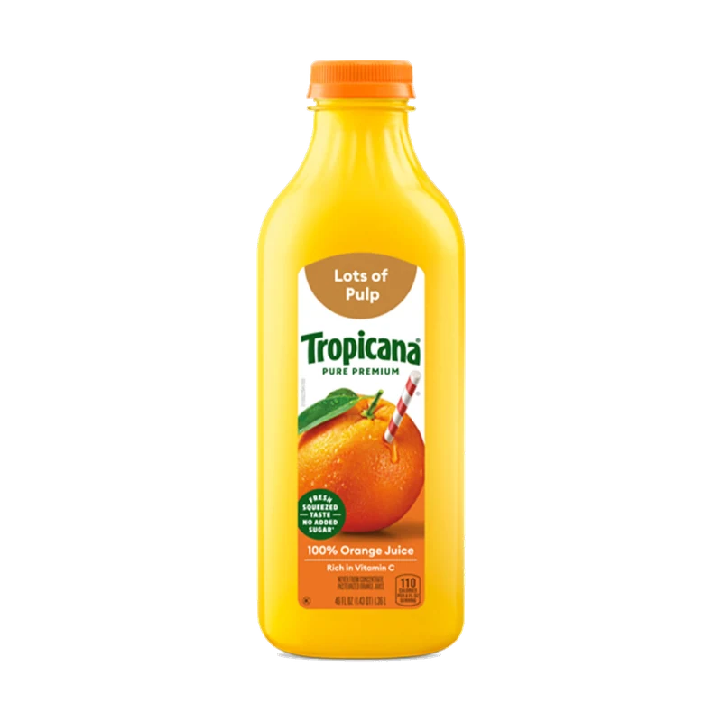 Orange Juice Lots Of Pulp
