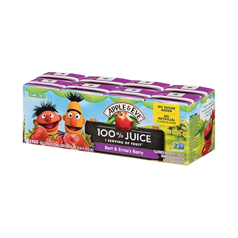 Bert & Bernie Berry Juice Boxes