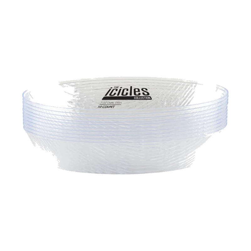 Oval Dish Clear 7oz