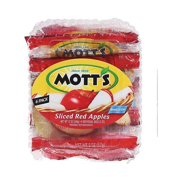 Sliced Red Apples