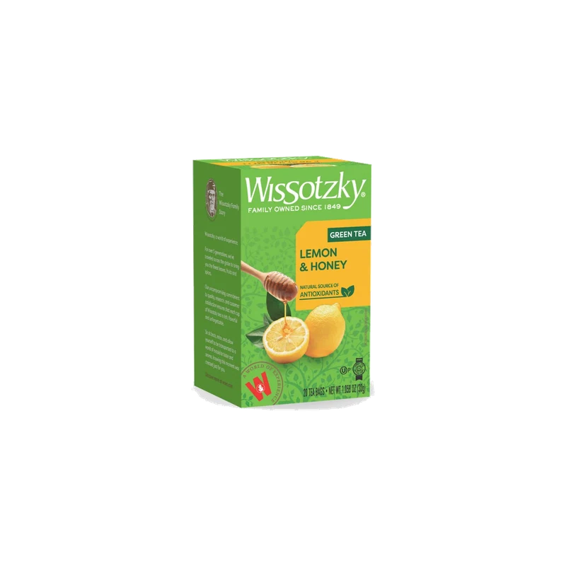 Wissotsky Green Tea Lemon