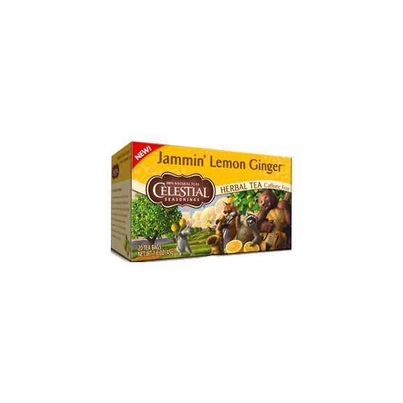 Jammin Lemon Ginger Herbal Tea