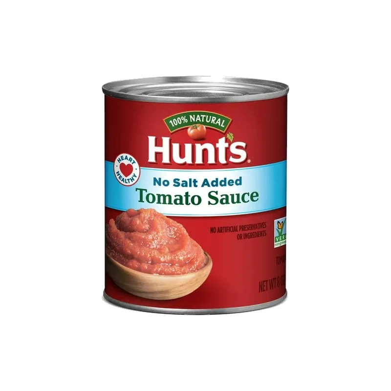 Hunts Tomato Sauce No Salt