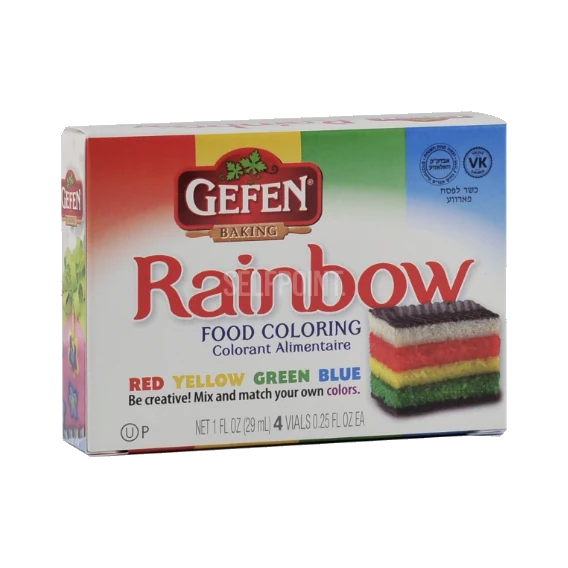 Gefen Assorted Food Colors
