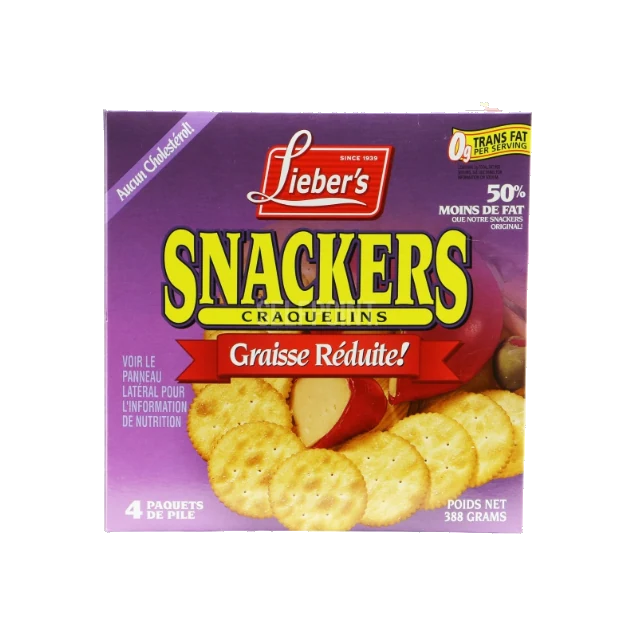 Liebers Snackers Reduced Fat