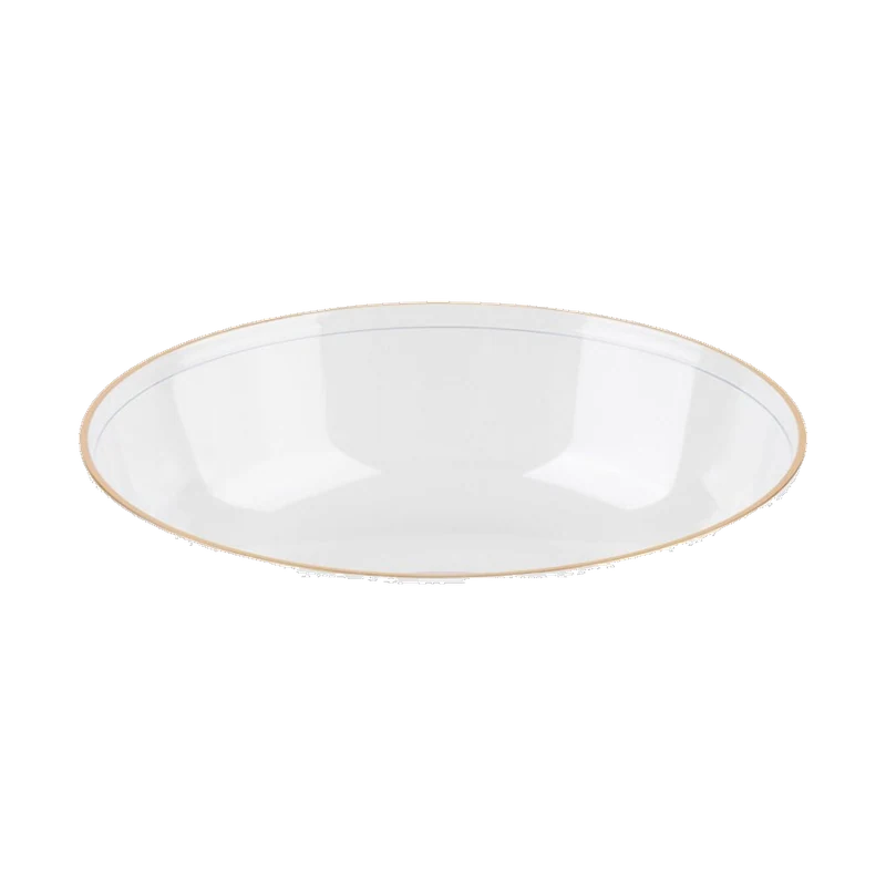 Bowls Clear Gold 16oz