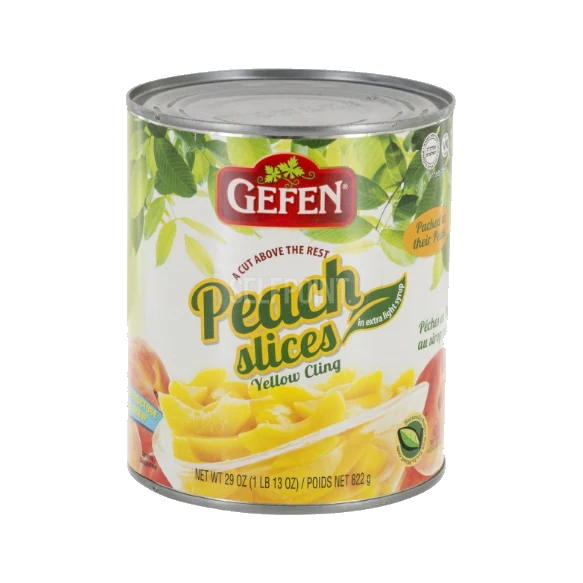 Sliced Peaches