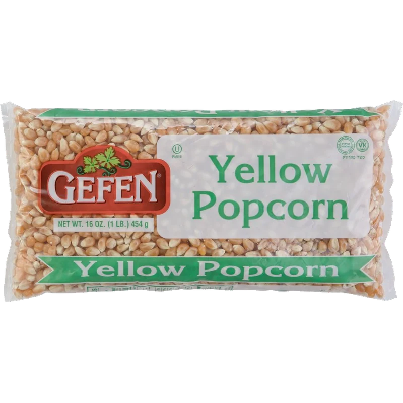 Yellow Popcorn Kernels