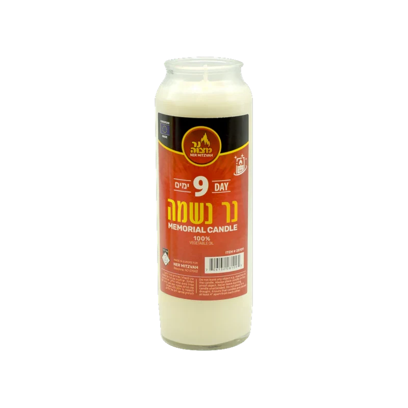 9 Day Candle Vegetable Oil