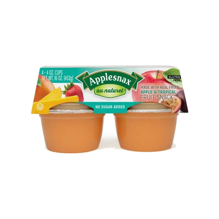 Applesauce With Tropical Fruit, Sugar-Free