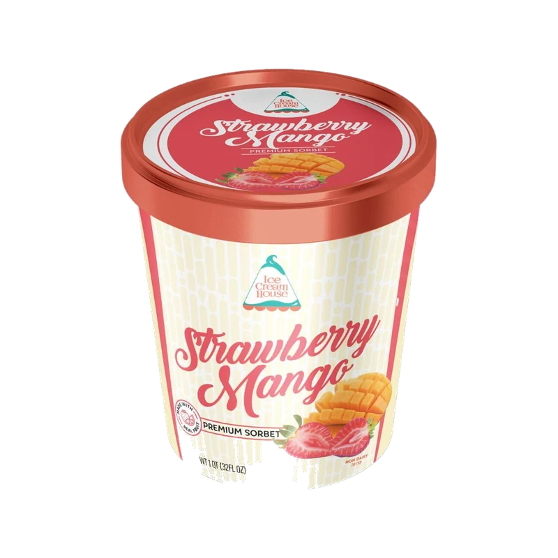 Strawberry Mango Soft Serve