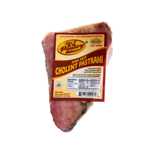 Mini Beef Cholent Pastrami