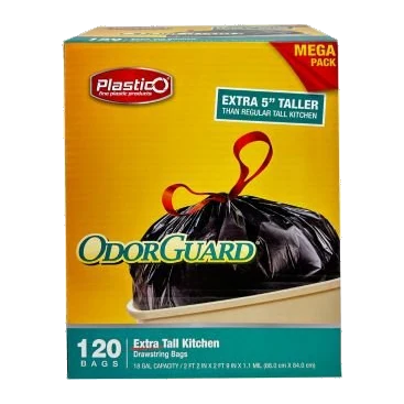 Trash Bags Extra Tall Kitchen Black