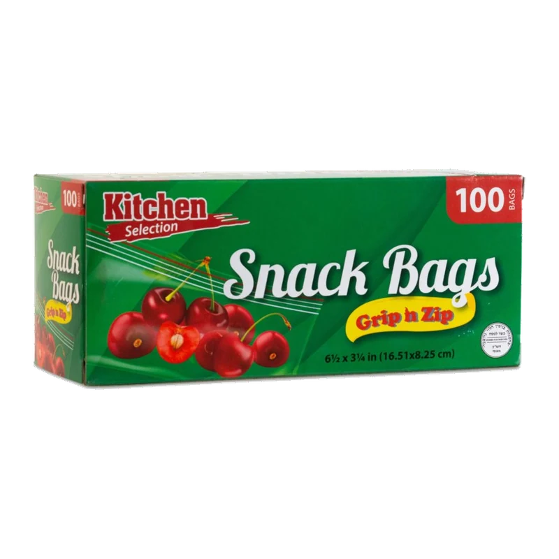 Snack Bags Grip & Zip